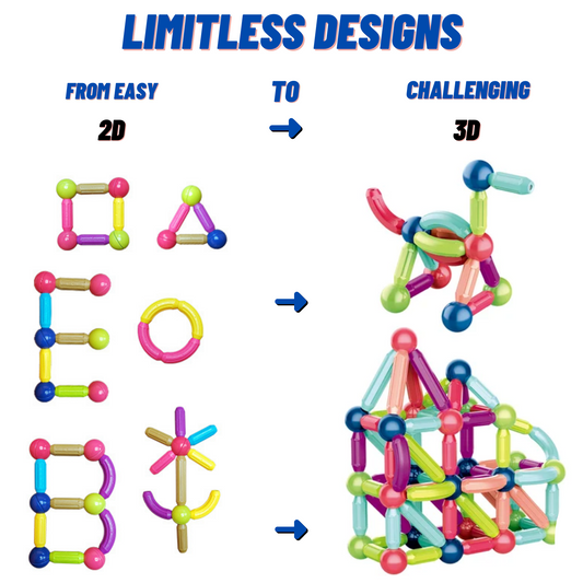 Groovd™ Magnetic Building Set