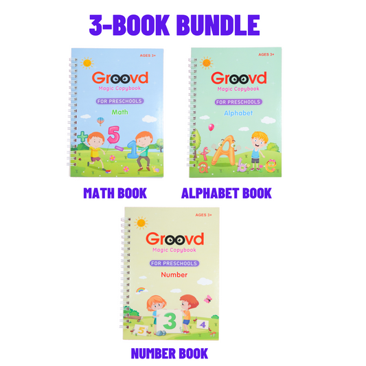Alphabet + Number + Math Book