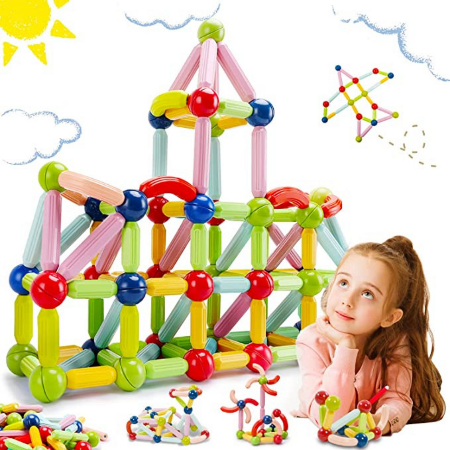 Groovd™ Magnetic Building Set