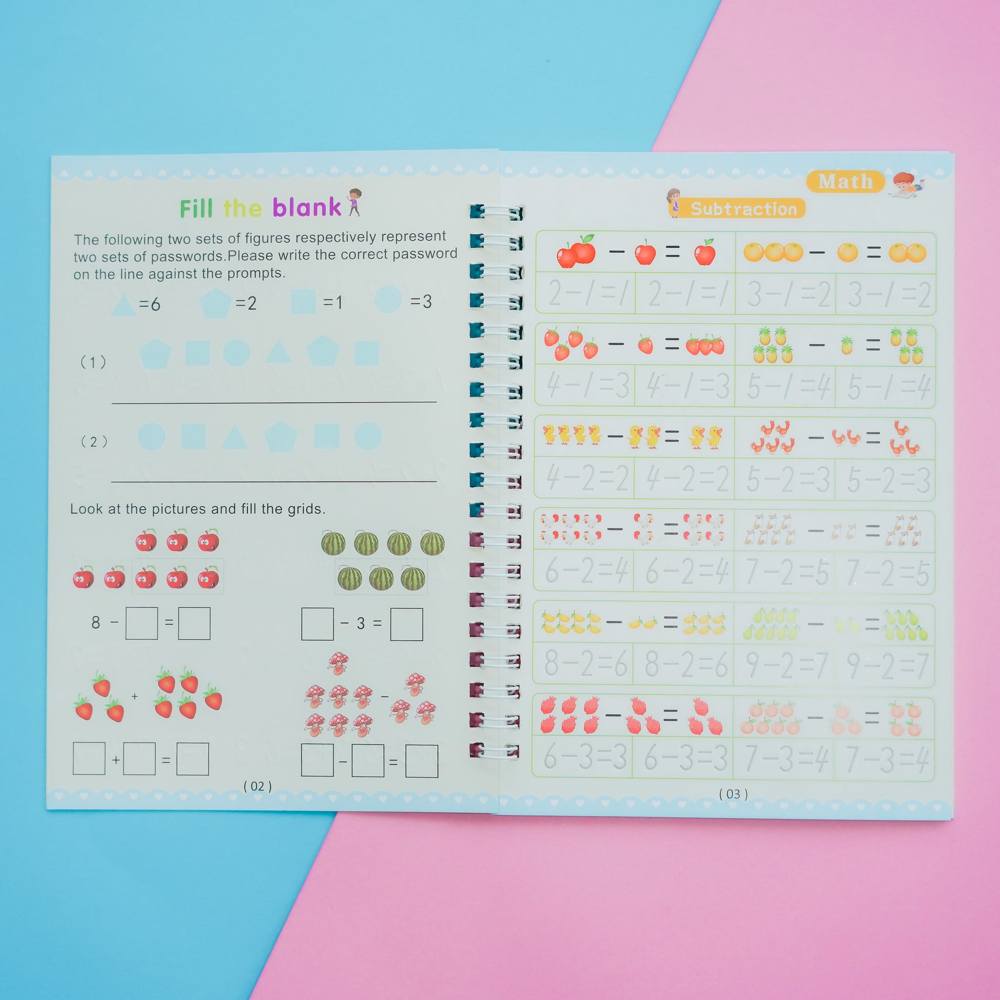 Alphabet + Number + Math Book – The Groovd